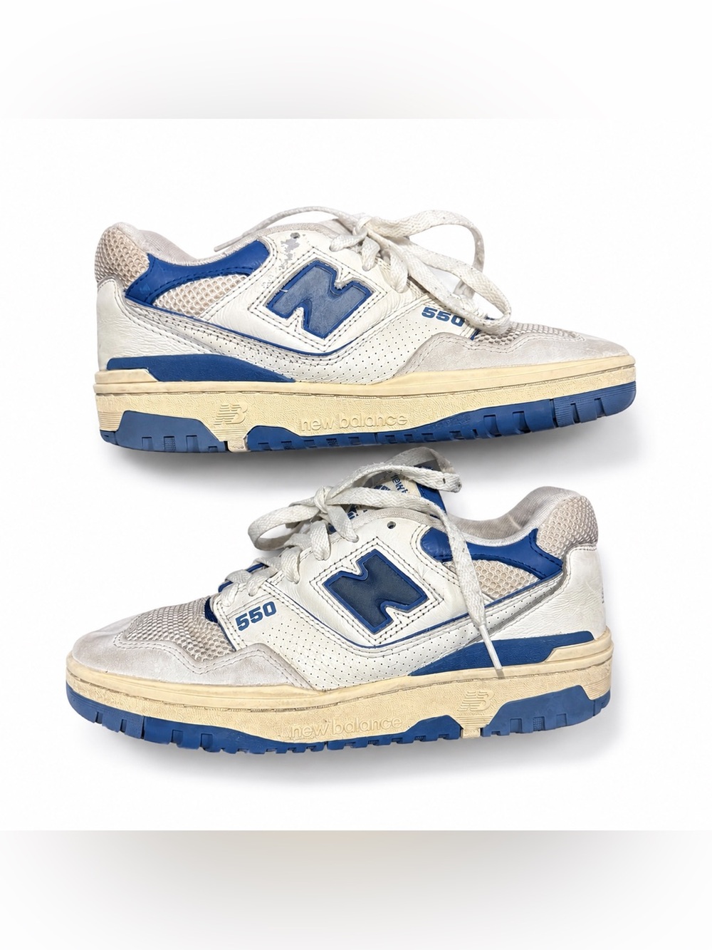 New Balance 550 Sea Salt Blue Agate – Men’s 5.5 / Women’s 7